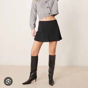 Abercrombie & Fitch Black Mini Skirt